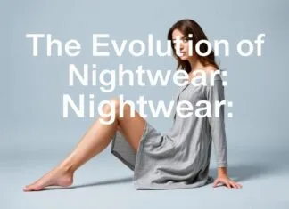The Evolution of Nightwear: From Practicality to Fashion Statement The Evolution of Nightwear: From Practicality to Fashion Statement