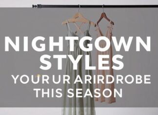 10 Nightdress Styles You Need in Your Wardrobe This Season 10 Nightgown Styles You Need in Your Wardrobe This Season