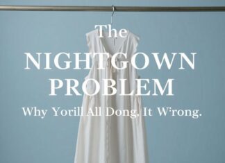 The Nightdress Dilemma: Why We’re All Doing It Wrong The Nightgown Problem: Why We're All Doing It Wrong