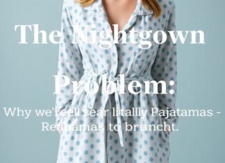 The Nightdress Dilemma: Why We’re All Wearing Pajamas to Brunch The Nightgown Problem: Why We're All Wearing Pajamas to Brunch