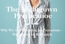 The Nightdress Dilemma: Why We’re All Wearing Pajamas to Brunch The Nightgown Predicament: Why We're All Wearing Pajamas to Brunch