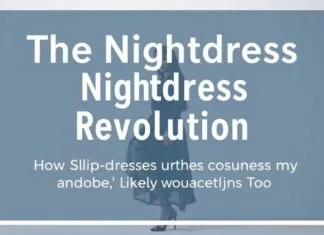 The Nightdress Revolution: How Slip Dresses Took Over My Wardrobe (And Probably Yours Too) The Nightdress Revolution: How Slip Dresses Conquered My Wardrobe (And Likely Yours Too)
