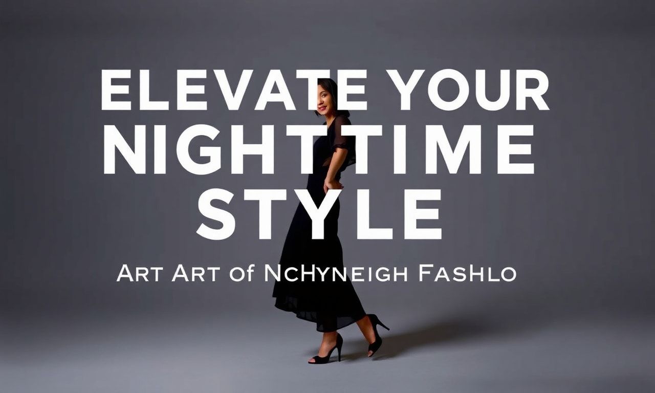Elevate Your Nighttime Style: The Art of Nightdress Fashion