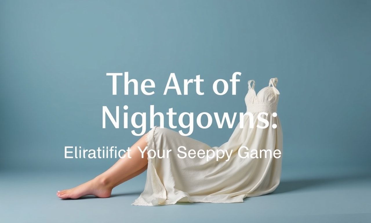 The Art of Nightdresses: Elevating Your Sleepwear Game