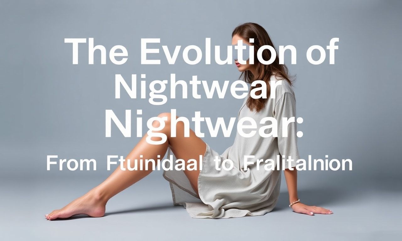 The Evolution of Nightwear: From Functional to Fashionable