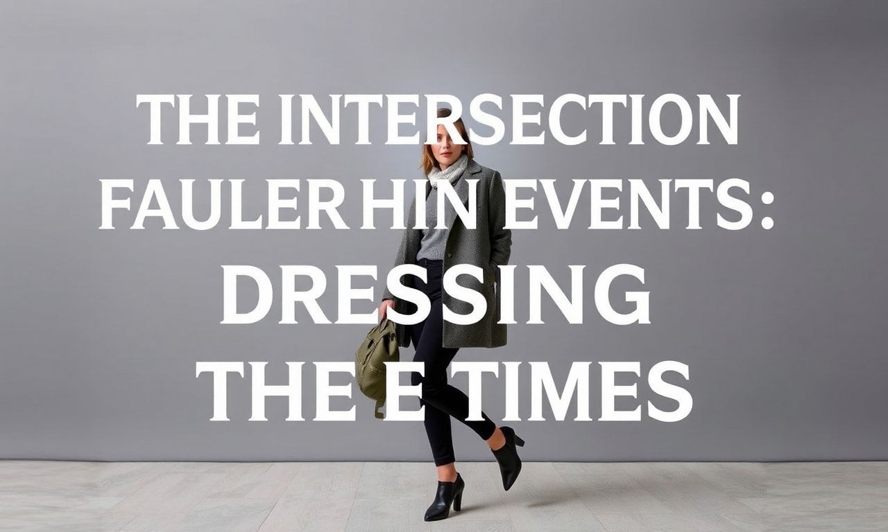 The Intersection of Fashion and Current Events: Dressing for the Times