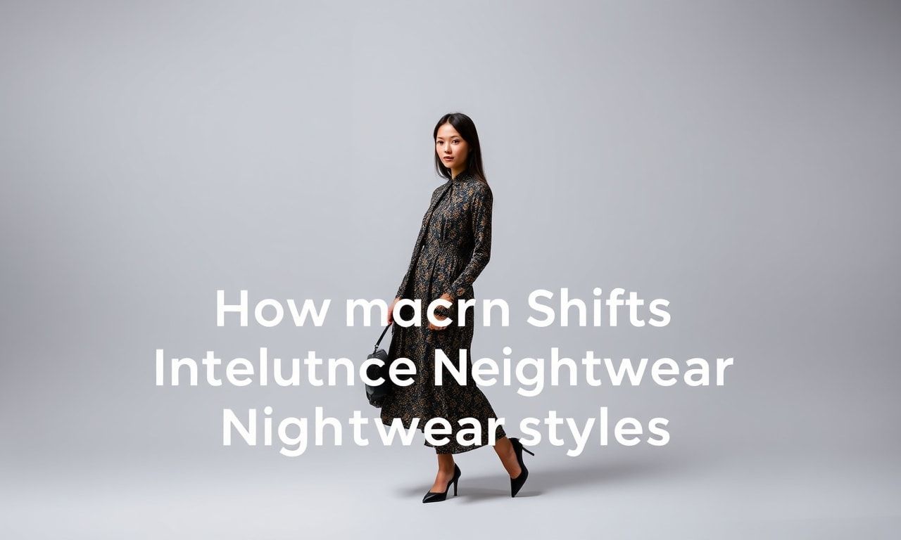 The Intersection of Fashion and Global Trends: How Economic Shifts Influence Nightwear Styles