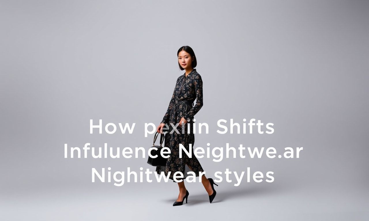 The Intersection of Fashion and Global Trends: How Economic Shifts Influence Nightwear Styles