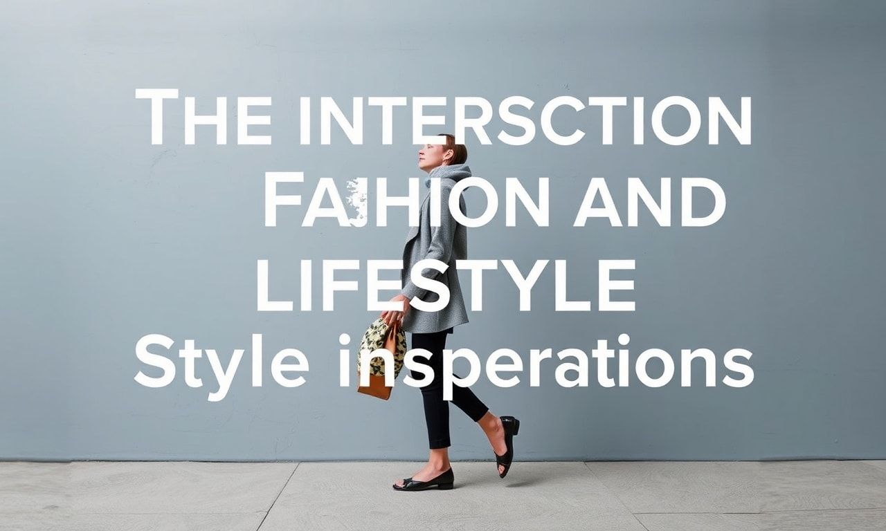 The Intersection of Fashion and Lifestyle: Unexpected Style Inspirations