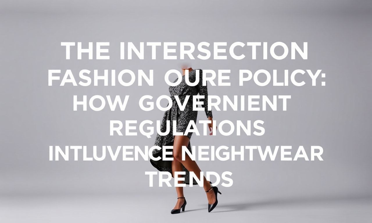 The Intersection of Fashion and Policy: How Government Regulations Shape Nightwear Trends