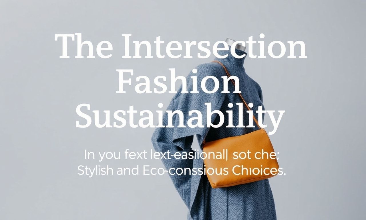 The Intersection of Fashion and Sustainability: Stylish and Eco-Friendly Choices