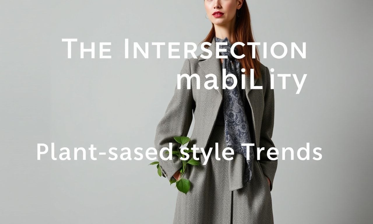 The Intersection of Fashion and Sustainability: Vegan Style Trends