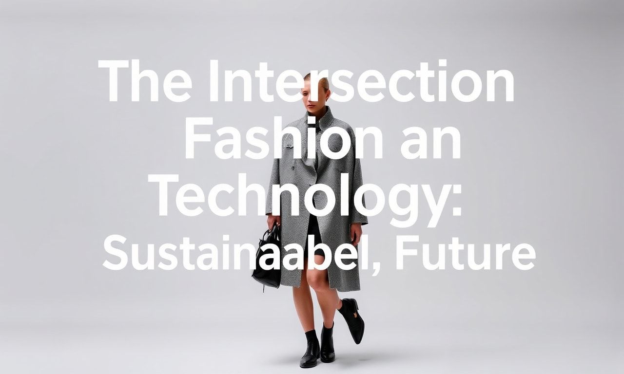 The Intersection of Fashion and Technology: A Sustainable Future