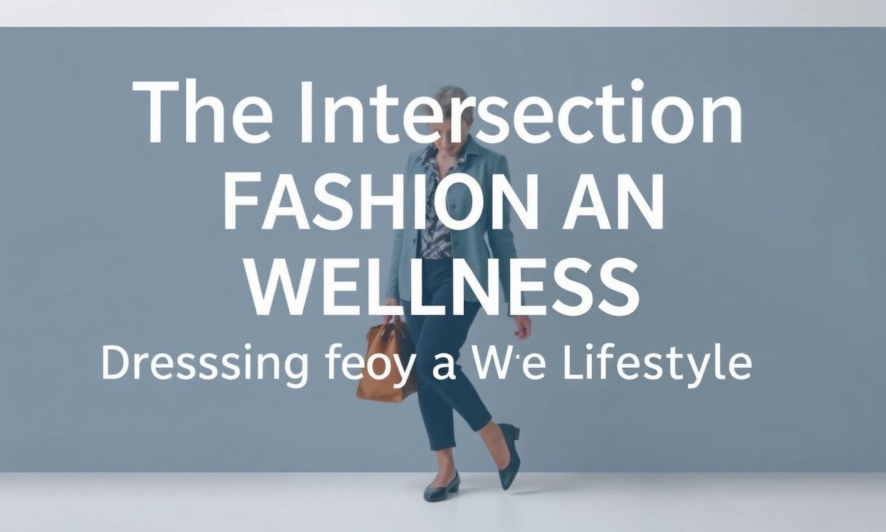 The Intersection of Fashion and Wellness: Dressing for a Healthy Lifestyle