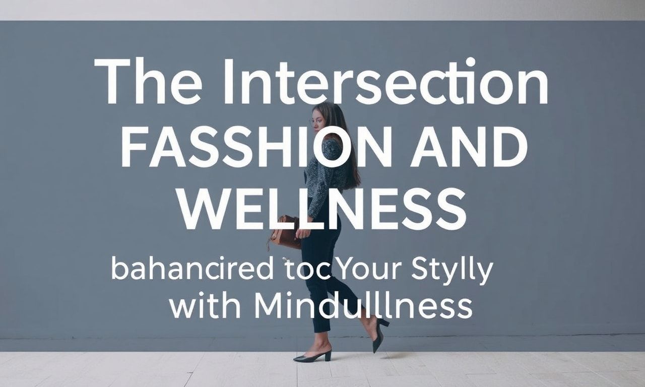 The Intersection of Fashion and Wellness: Elevating Your Style with Mindfulness