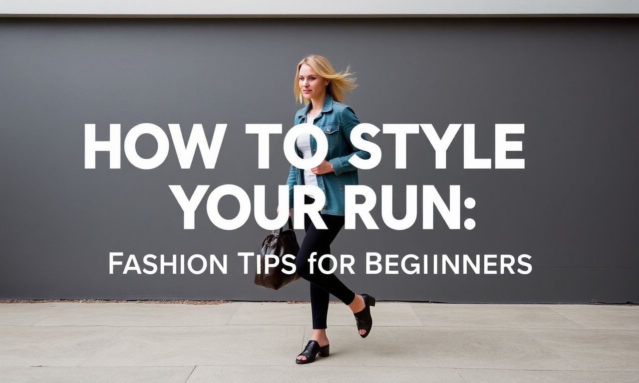 How to Style Your Run: Fashion Tips for New Runners