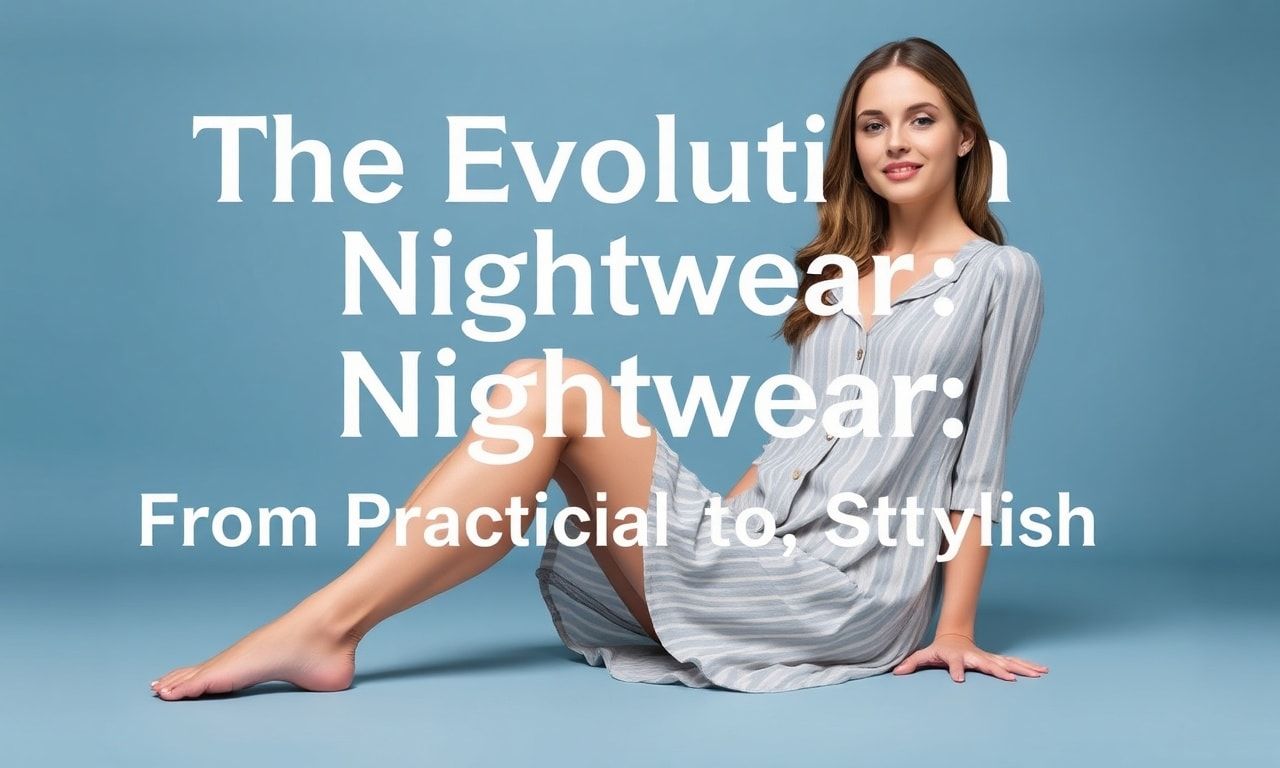 The Evolution of Nightwear: From Functional to Fashionable