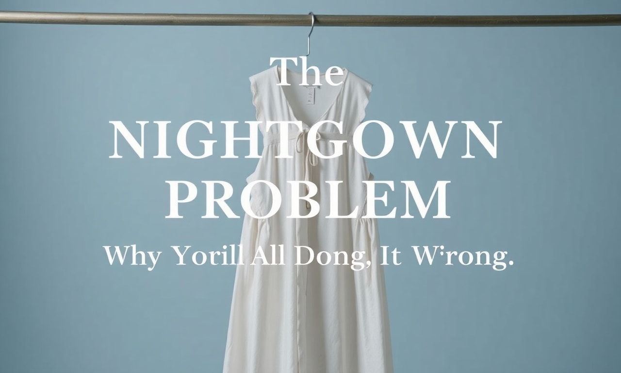 The Nightdress Dilemma: Why We're All Doing It Wrong