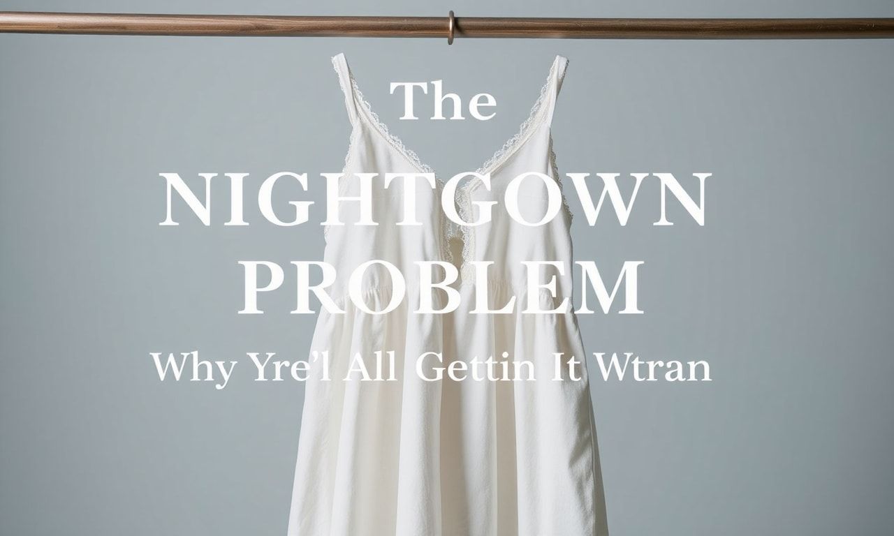 The Nightdress Dilemma: Why We're All Getting It Wrong