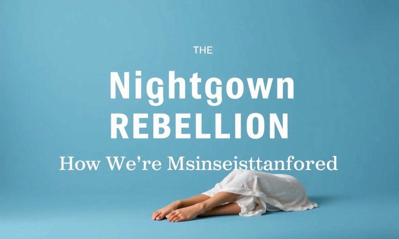 The Nightdress Revolution: How We're Getting Comfort All Wrong