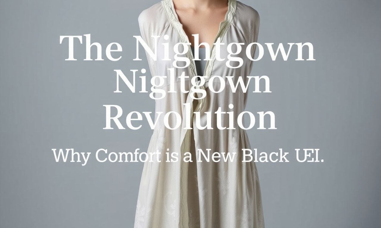 The Nightdress Revolution: Why Comfort is the New Black