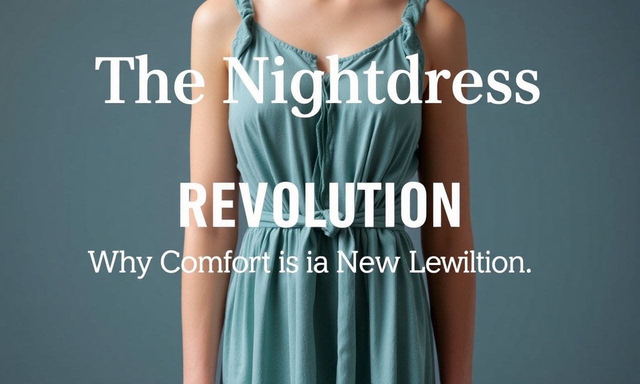 The Nightdress Revolution: Why Comfort is the New Chic