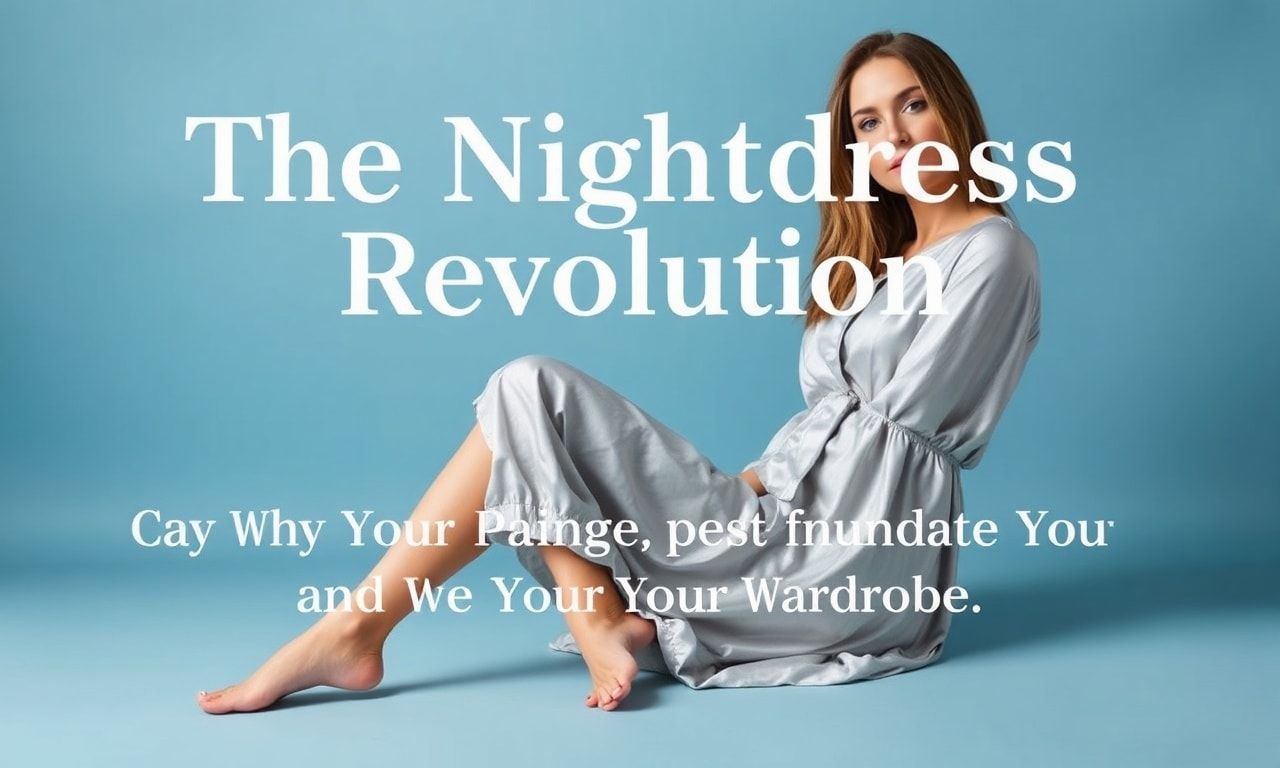 The Nightdress Revolution: Why Your Pajamas Are the Most Important Part of Your Wardrobe