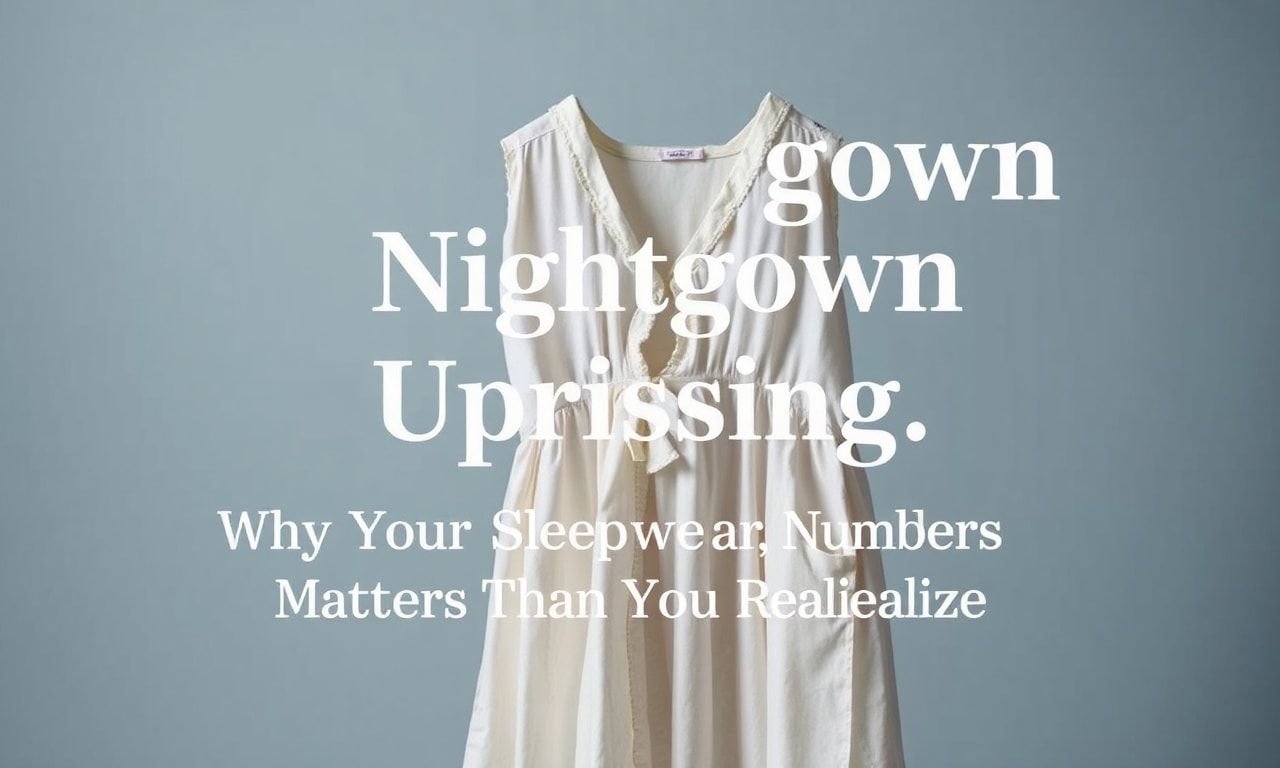 The Nightdress Revolution: Why Your Sleepwear Matters More Than You Think
