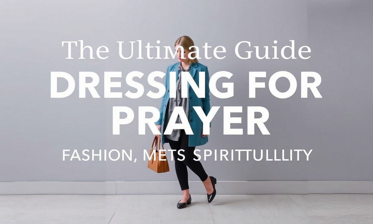 The Ultimate Guide to Dressing for Prayer: Style Meets Spirituality